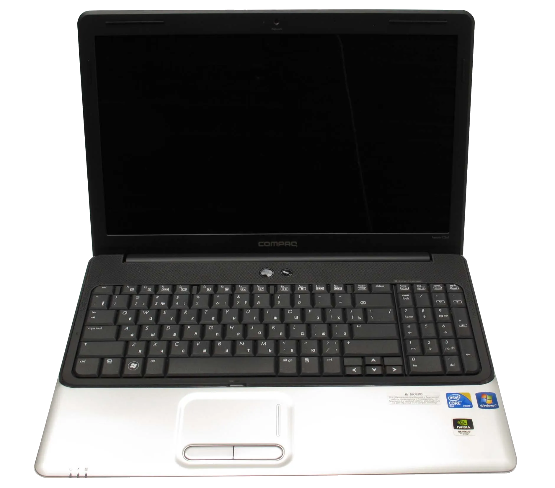 Восстановление данных HP Compaq Presario CQ61