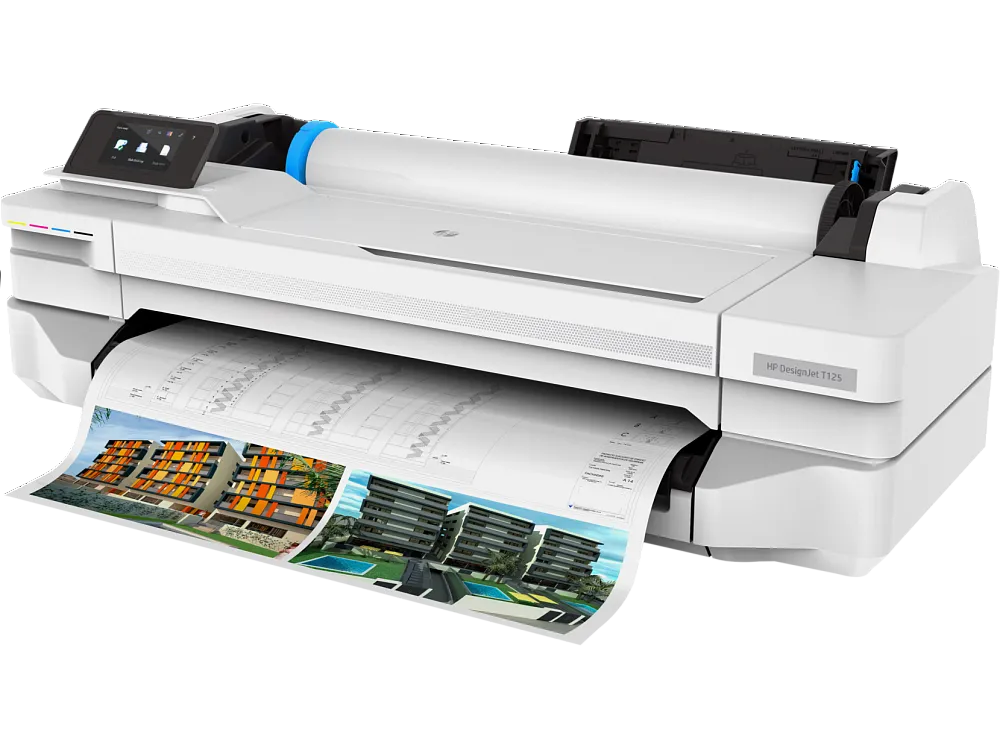Замена ремня HP DesignJet T125