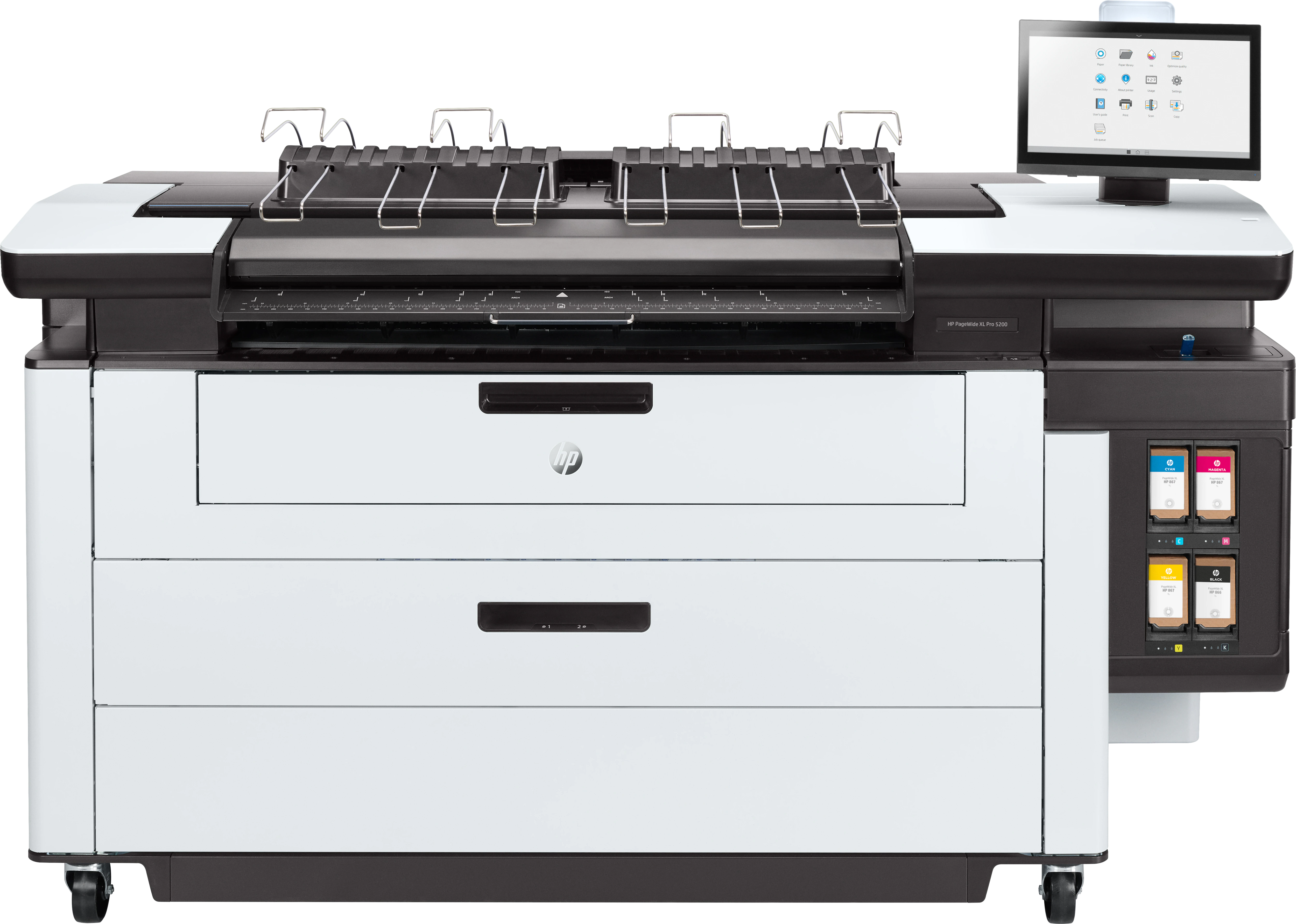 Замена ремня HP PageWide XL 5200