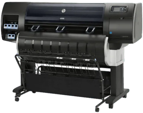 Замена ремня HP Designjet T7200 Production