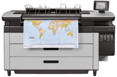 Замена ремня HP PageWide XL 4500