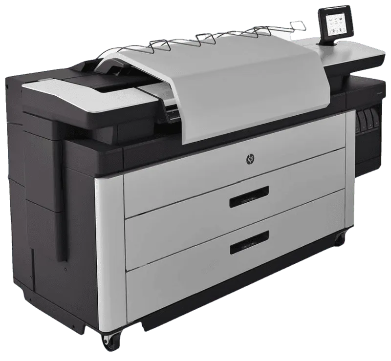 Замена ремня HP PageWide XL 4100
