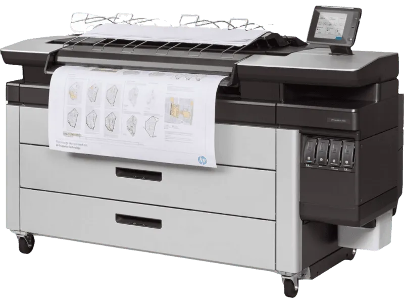 Замена ремня HP PageWide XL 4600