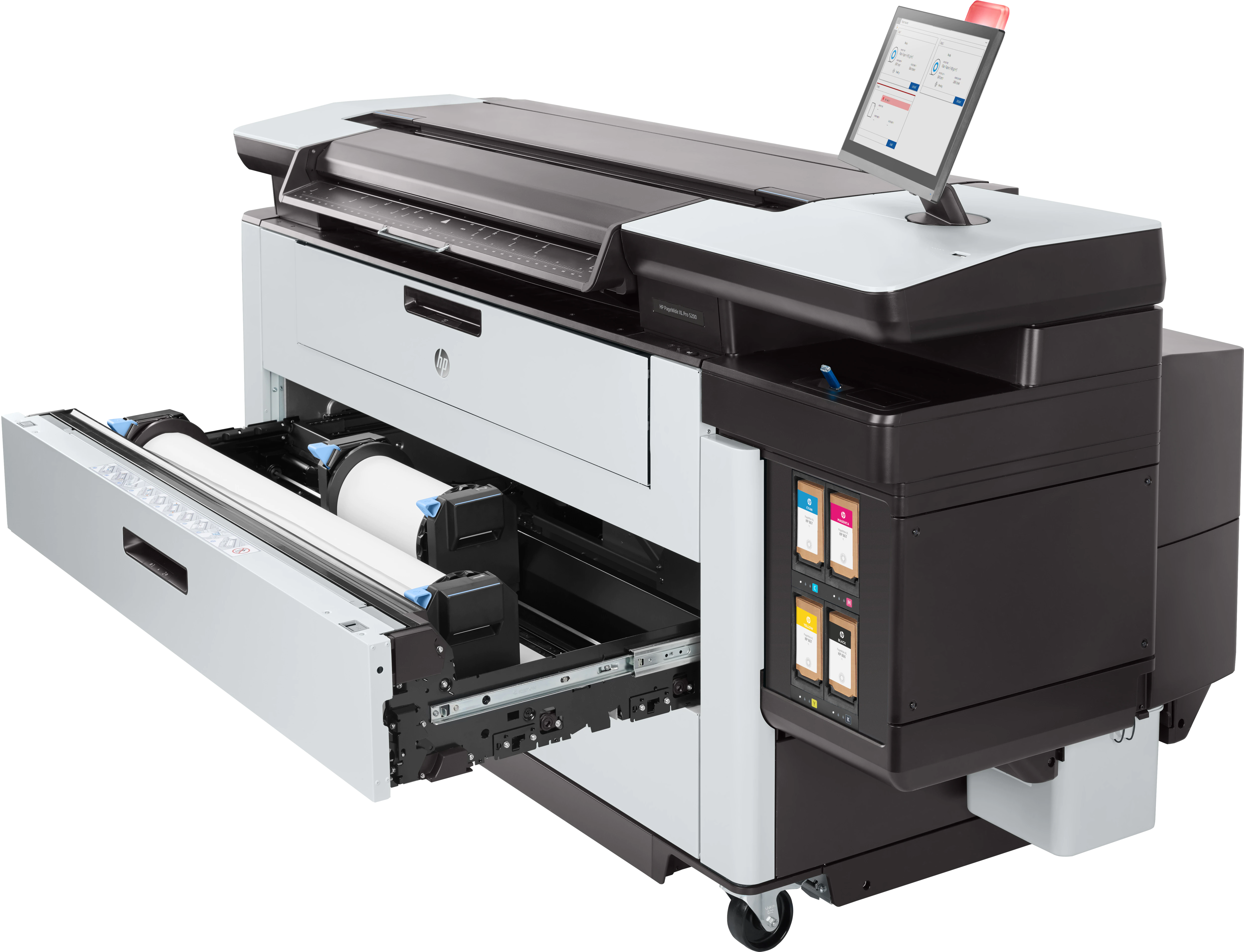 Замена ремня HP PageWide XL 4200