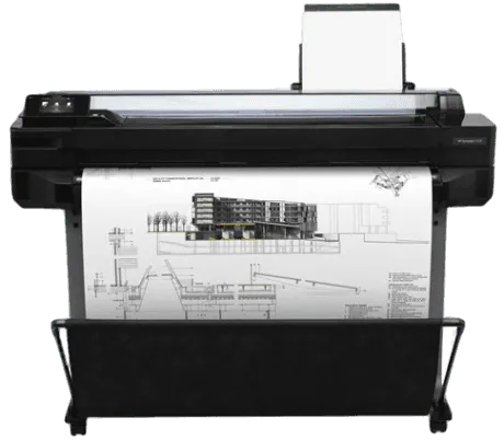 Замена ремня HP DesignJet T520 ePrinter