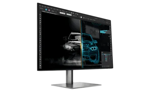 Замена лампы подсветки HP 27f, Z27q G3